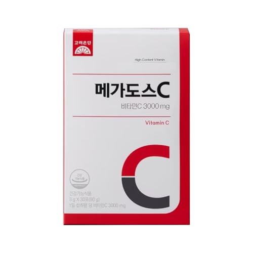 GIANANO Korean Vitamin C 3 000mg Powder Stick Individually Packaged 1 Pack per Day 90g