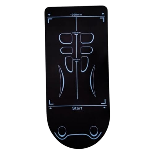 Rwigeboo Exercise Equipment Mat for Ab Roller Wheel, 55x24