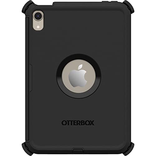 Image of OtterBox Defender Series Case for iPad mini (A17) and iPad mini (6th gen) - Black, Rugged, Durable, Multi-Layer Protection (Pack of 10)