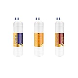 3EA Compatible Replacement Water Filter Set for Coway CP-07BRO, CP-07BLO, CP-07BUO, CHP-06DL,...