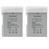 Kastar 2-Pack EN-EL14a Battery Replacement for Nikon EN-EL14a, EN-EL14b, EN-EL14c, EN-EL14, Nikon 27126 Battery, Nikon MH-24a, MH-24 Charger, Nikon Coolpix P7000 Camera, Coolpix P7100 Camera