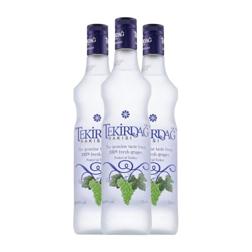 Anisado Tekirdag Rakisi 70 cl (Caja de 3 Botellas de 70 cl)