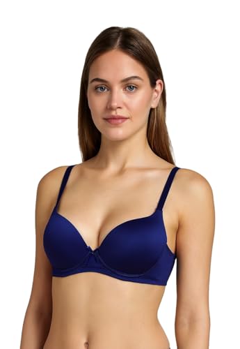 Image of Viola's Secret 6 Pack of Color Print T-Shirt Bras B Cup C Cup and D Cup