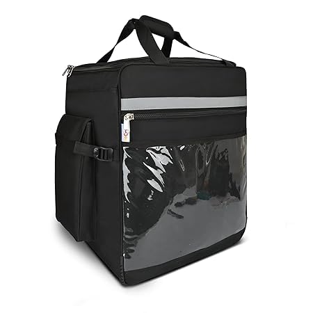 DAMONS HOT DELIVERY Bags XL E-Commerce, Catering, Courier, Grocery Delivery and Checkin Baggage (Black) – 146 liters (23 X 16 X 26 inch) (15X15X20 Inch)-image-13