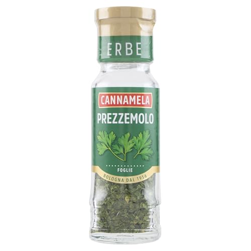 Cannamela, Linea Maxi Oro, Prezzemolo in Foglie, Confezione da 10g, Insaporitore per Salse, Antipasti, Patate Lesse, Piatti a Base di Carne e Pesce