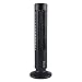 Cuiyoush - Mini ventilatore a forma di torre di raffreddamento ad aria elettrico USB a colonna portatile scrivania casa ufficio ventilatori nero