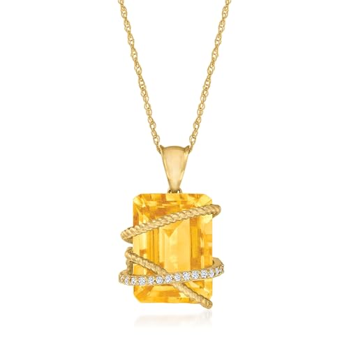 Ross-Simons 5.50 Carat Citrine and...