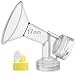 Maymom Protector de pecho con válvula y membrana para extractores de leche Medela (17 mm, 1 unidad)