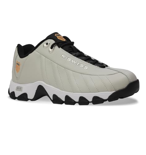 Image of K-Swiss Men's ST329 CMF Sneaker, Wide Tennis Walking Shoes Leather Upper