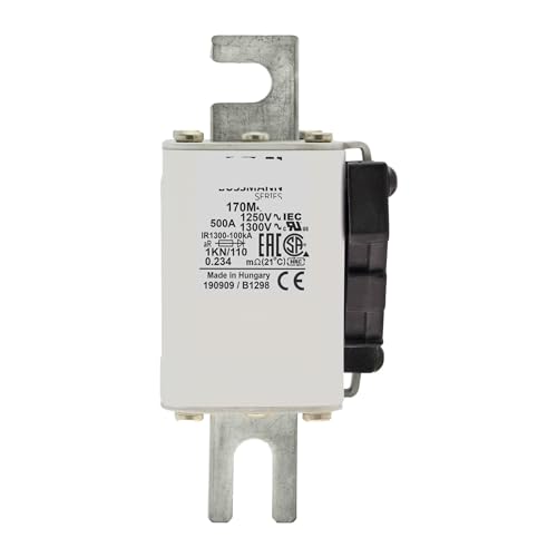 Fusible 170M4243 évitez les pannes réseau 500A 1250V de puissance