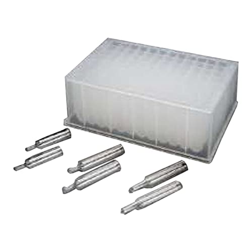 Corning 96 Well Clear Round Bottom Polypropylene Not Treated Microplate, Corner Notch, Individually Wrapped, with Lid, Sterile