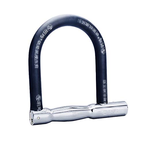 Fahrrad-Bügelschloss - 16 Mm Stark, Mit Halterung Und 1,2 M Kabel, Für E-Bike, MTB, Rennrad