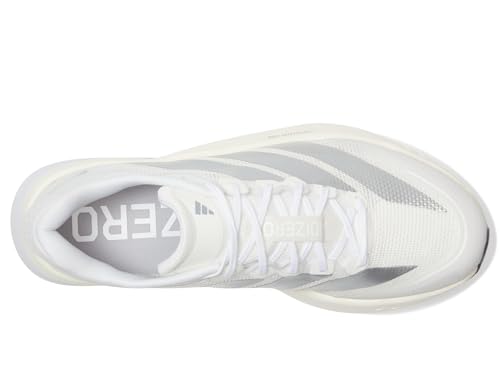 Image of adidas Adizero Boston 13 - Women's (White /Matte Silver)