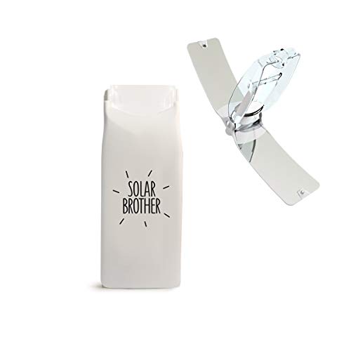 SOLAR BROTHER  Briquet Solaire Suncase  Blanc  Étui bi-énergie Unique : allumage Solaire instantané ou allumage au gaz Traditionnel  Waterproof & Windproof  Innovation française brevetée