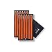 Colonial Candle 10 Inch Pumpkin Handipt Taper Candle