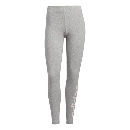 Image of adidas Womens Essentials High-Waisted Logo Leggings Legacy