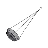 QUXVUIS Vogelhäuschen, Fütterungswerkzeug, Futtertablett, zum Aufhängen, langlebige Handwerkskunst, rund, Gartenzubehör, Haushalts Lebensmittelplattform