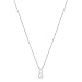 Swarovski Colgante Attract Trilogy Round, blanco, Baño de Rodio