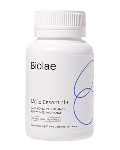 Biolae - Meno Essential + | Comprehensive Menopause Relief | Natural (60 Capsules)