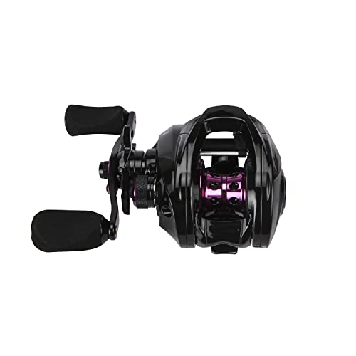 Okuma Halogen Carrete Baitcasting de Aluminio y Grafito, Mano Izquierda, Relación 6.5:1, Negro miniatura 2