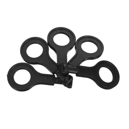 WRITWAA Llave de Plástico para Caja de Cebo para Ratones 5 Piezas Herramienta de Repuesto para Estación de Ratones Acceso Seguro y Duradero para Uso Interior y Exterior