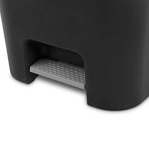 Caneca de basura rectangular 11.9 galones 4 unidades miniatura 5