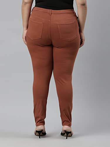 Image of GO COLORS Women Mid Rise Premium Straight Jeans