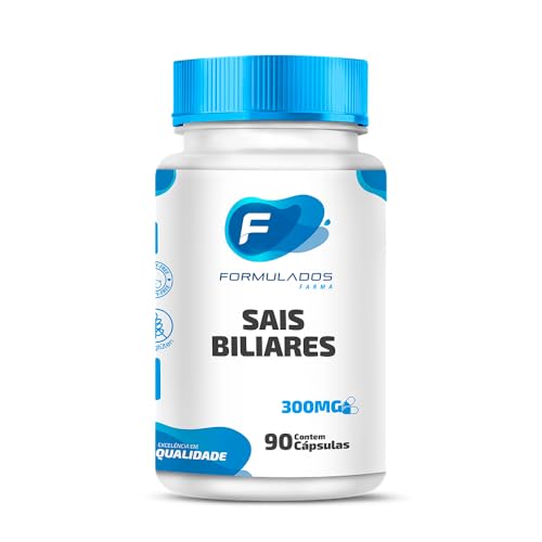 Sais biliares 300mg 90 cápsulas
