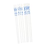 DOITOOL 骨磁器セラミック箸 滑り止め加工 陶器素材 耐摩耗性 損傷防止 食洗機対応 家庭用携帯用5ペアセット 中華料理用食器