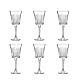 Tefrine 6 Stück Champagnerflöten mit langem Stiel, Kristallgläser, elegante Champagnergläser für Hochzeiten, Feiern