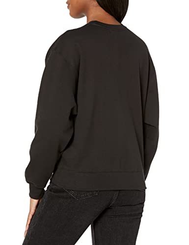 Hanes Originals Women's Fleece Sweatshirt, Midweight Sweatshirt for Women, Placed Flowers2