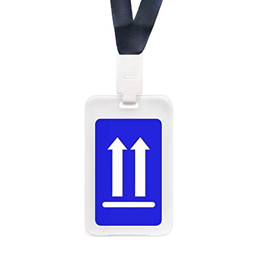 Étui de protection carré bleu transparent pour sécuriser vos cartes en voyage