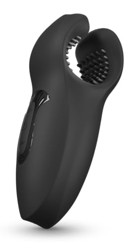 Rebel Man Wand with Vibration and Moving Wings Masturbateur Black 14,5 cm