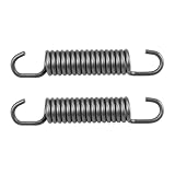 AS Axis Spindleon 2 Stück Motorrad-Auspuff-Spannfedern 16,5 X 96 X 3 Mm 90506-30006-00 Kompatibel mit Yamaha Grizzly 700 YFM700 2008-2023