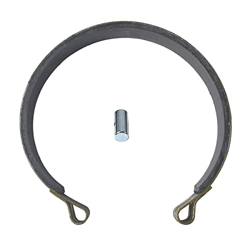 awtetpje Go Kart Mini Bike 5" Brake Band & Pin for Go-Cart ATV Minibike Fun Yard Cart Parts Brakes for Four Wheeler Quad/Kart