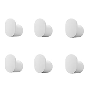 Metallbude PALO Wandhaken Weiß 6er Set