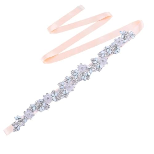 Women's Wedding Bridal Belt Ladies Bride Evening Party Dresses Rhinestones Belt