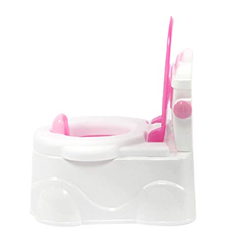 (roze) Babytraining toiletpotje stoel kinderen peuters potje veilig materiaal om baby te beschermen - Afbeelding 6