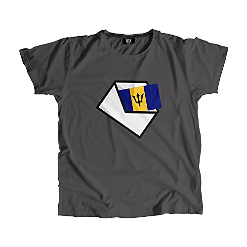 T-shirt Barbados Mail pour hommes et femmes en coton léger