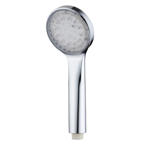 Soffione doccia a LED, ad alta pressione, portatile, con 7 colori che cambiano automaticamente, adatto per 2 cm di diametro, rimovibile con luci ad alta pressione