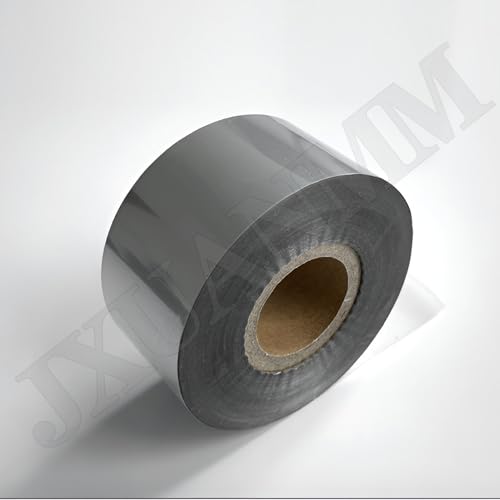 Nastro per codici a barre a trasferimento termico, nastro autoadesivo per stampante di etichette, nastro impermeabile a base di cera, 40 mm x 100 m