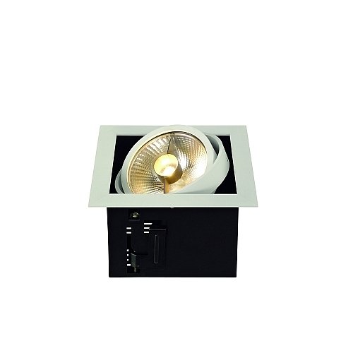 Preisvergleich Produktbild Deckeneinbaustrahler KADUX 1 ES111 Downlight, GU10, 230V, weiß EEK: A++ - E