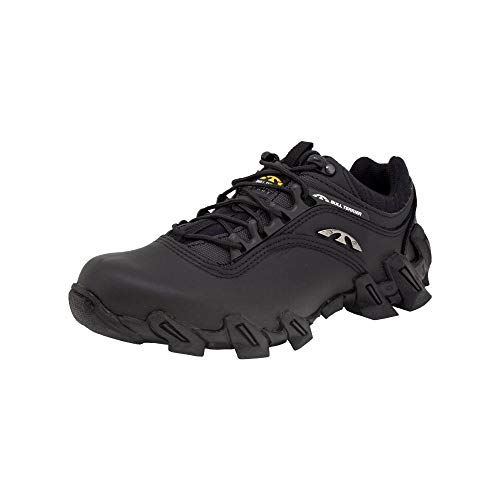 Tênis Bull Terrier Havoc Low Preto Couro Adventure Trilha