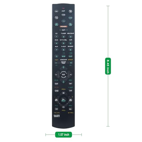 Télécommande de rechange RAV206 compatible avec récepteur Yamaha HTR