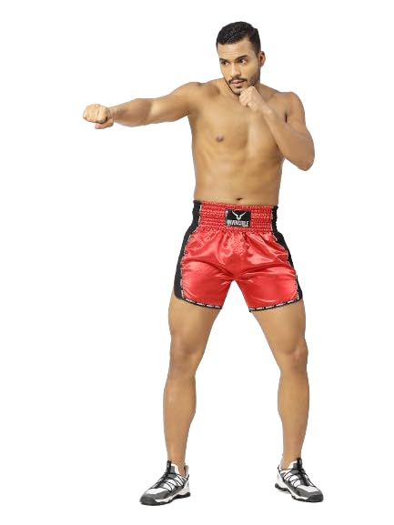 Invincible Men's Muay Thai Boxing Shorts-picture-15