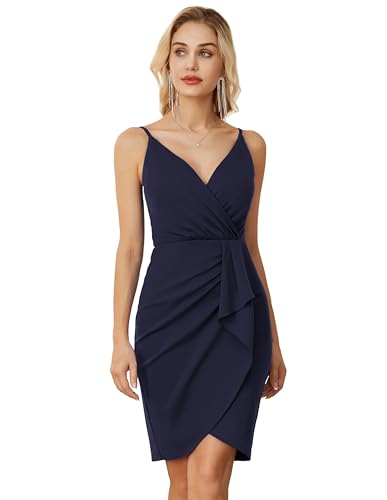 GRACE KARIN Damen Abendkleid Glitzer Bodycon Kleid ärmellos festlich...
