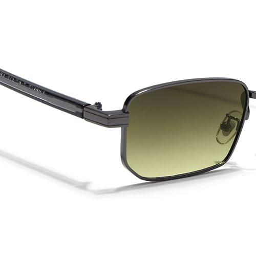 Image of Voyage Rectangle Polarized Sunglasses for Men & Women