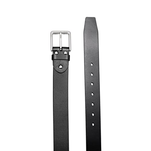 TACRAY Full Grain Leather Belt for man，Nickel Free Titanium Buckle Belt for Man，Prevent Allergy and Ultra-durable2