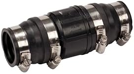 Red Lion SCV114 1-1/4-Inch and/or 1-1/2-Inch ABS Vertical Sump Pump Check Valve, Black, 14942901