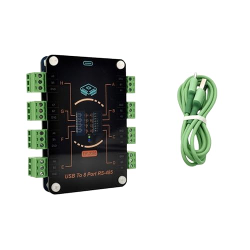 Evite fallos con el convertidor RS485 USB C de 8 canales y protección CH348 6